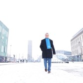 Henk in de stad