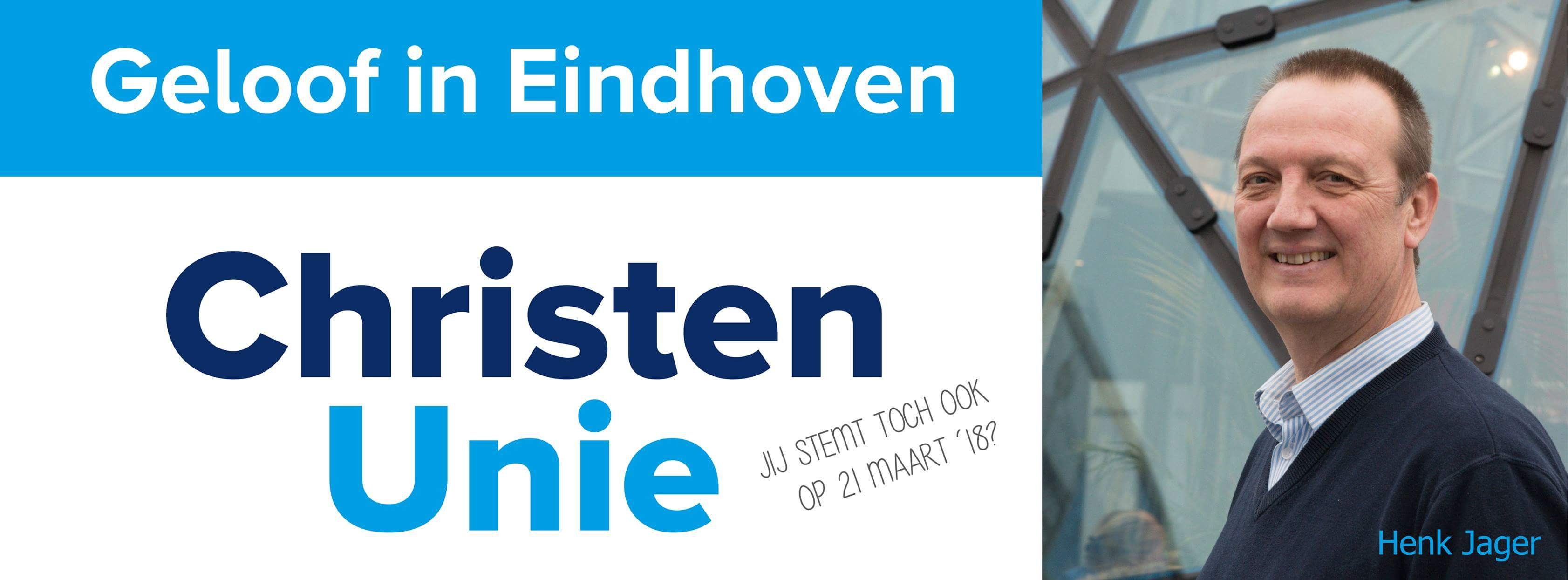 Campagne banner ChristenUnie Eindhoven